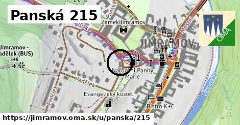 Panská 215, Jimramov