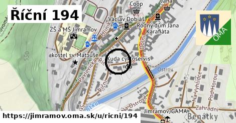 Říční 194, Jimramov