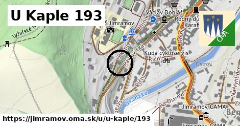 U Kaple 193, Jimramov