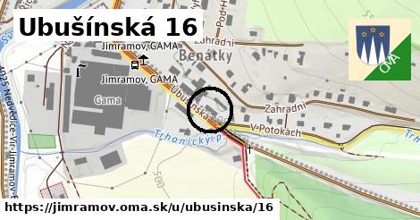 Ubušínská 16, Jimramov