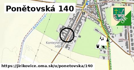 Ponětovská 140, Jiříkovice