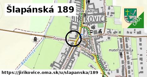 Šlapánská 189, Jiříkovice