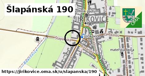 Šlapánská 190, Jiříkovice