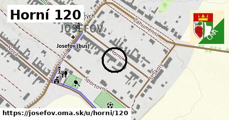 Horní 120, Josefov