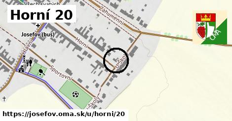 Horní 20, Josefov