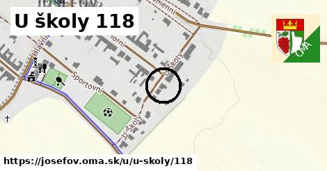 U školy 118, Josefov