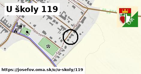 U školy 119, Josefov