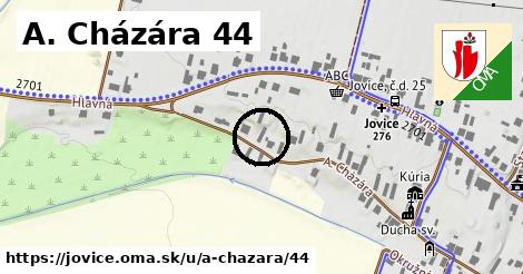 A. Cházára 44, Jovice