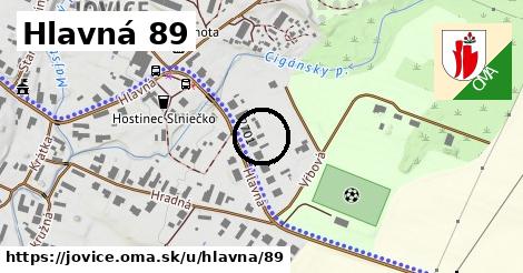 Hlavná 89, Jovice