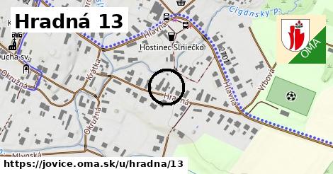 Hradná 13, Jovice
