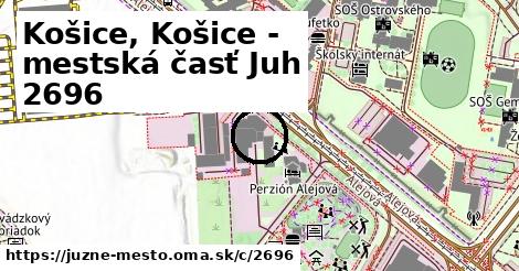 Košice, Košice - mestská časť Juh <span class="supisne">2696</span>