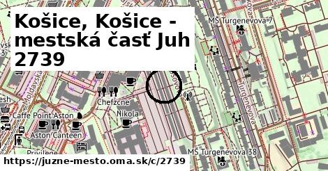 Košice, Košice - mestská časť Juh <span class="supisne">2739</span>
