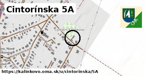 Cintorínska 5A, Kalinkovo