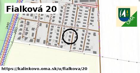 Fialková 20, Kalinkovo