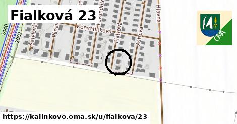 Fialková 23, Kalinkovo