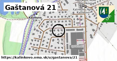 Gaštanová 21, Kalinkovo