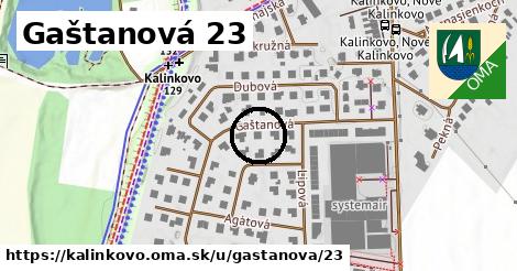 Gaštanová 23, Kalinkovo