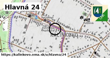 Hlavná 24, Kalinkovo