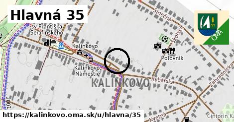 Hlavná 35, Kalinkovo