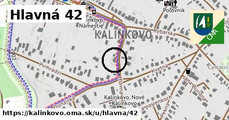 Hlavná 42, Kalinkovo