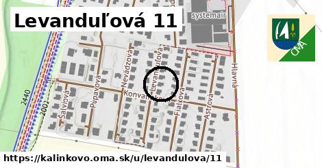 Levanduľová 11, Kalinkovo