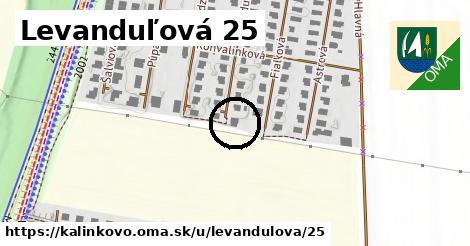 Levanduľová 25, Kalinkovo