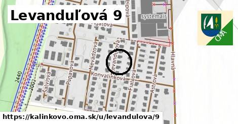 Levanduľová 9, Kalinkovo