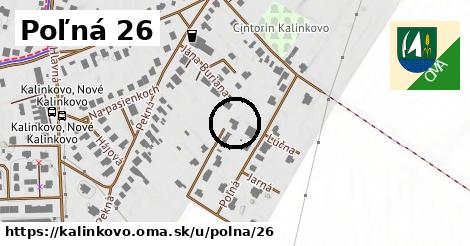 Poľná 26, Kalinkovo