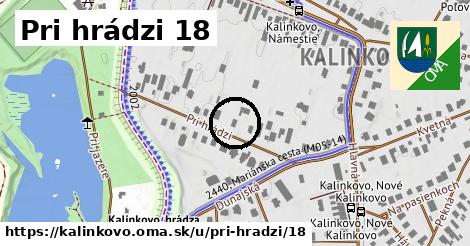 Pri hrádzi 18, Kalinkovo