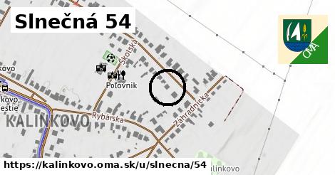 Slnečná 54, Kalinkovo