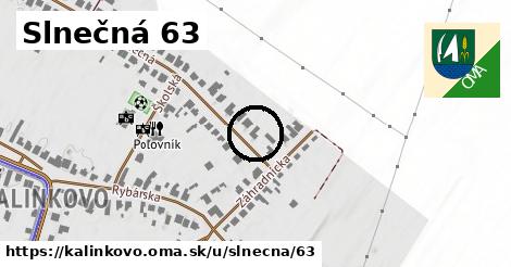 Slnečná 63, Kalinkovo