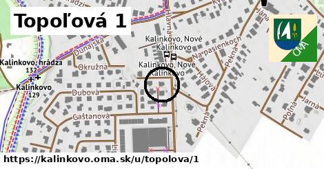 Topoľová 1, Kalinkovo