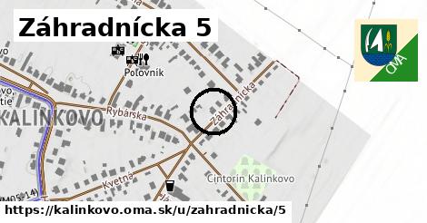 Záhradnícka 5, Kalinkovo