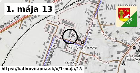 1. mája 13, Kalinovo