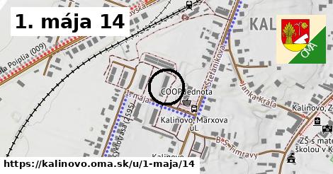1. mája 14, Kalinovo