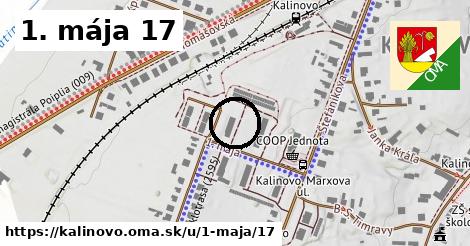 1. mája 17, Kalinovo