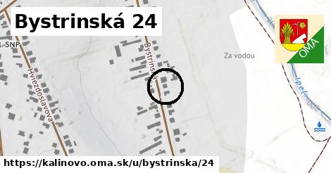 Bystrinská 24, Kalinovo