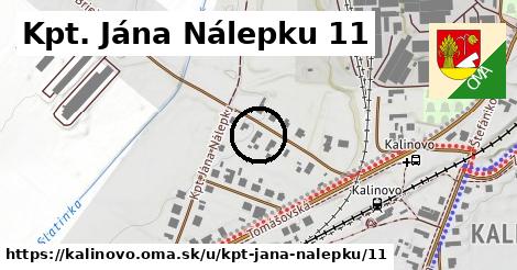 Kpt. Jána Nálepku 11, Kalinovo