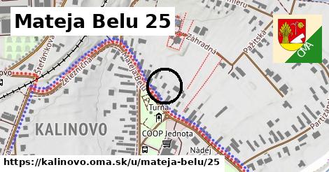 Mateja Belu 25, Kalinovo