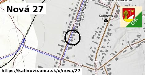 Nová 27, Kalinovo