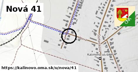 Nová 41, Kalinovo
