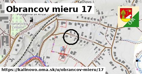 Obrancov mieru 17, Kalinovo