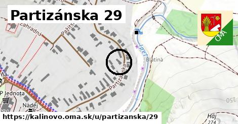 Partizánska 29, Kalinovo