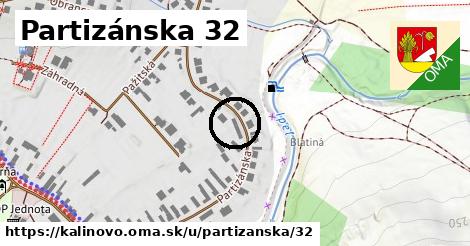 Partizánska 32, Kalinovo