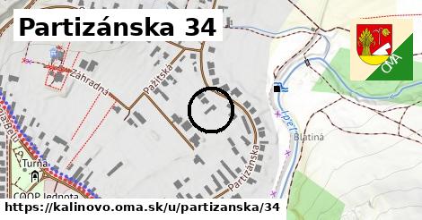 Partizánska 34, Kalinovo