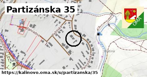 Partizánska 35, Kalinovo