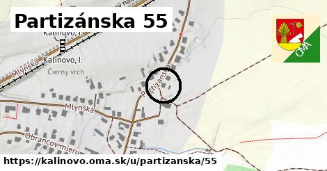 Partizánska 55, Kalinovo