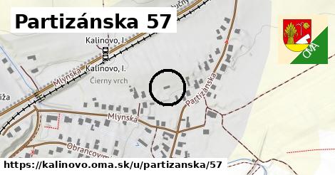 Partizánska 57, Kalinovo