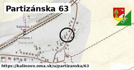Partizánska 63, Kalinovo