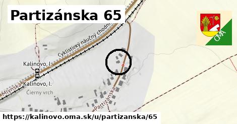 Partizánska 65, Kalinovo